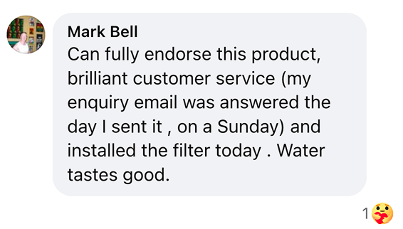 Customer review